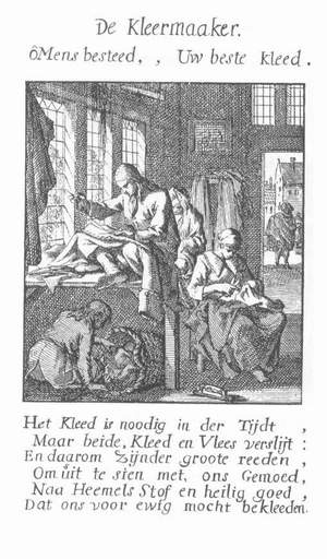 bron: 100 Verbeeldingen van Ambachten door J. en C. Luiken (Amsterdam 1694)