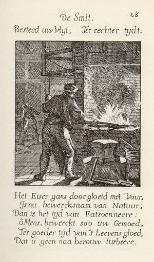 bron: 100 Verbeeldingen van Ambachten door J. en C. Luiken (Amsterdam 1694)