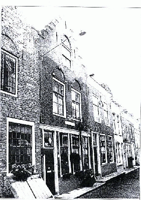 Afbeelding van de pruikenmakerij van A. Entink